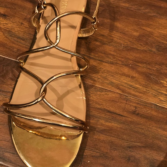 Rose gold Merona sandals - Picture 4 of 4